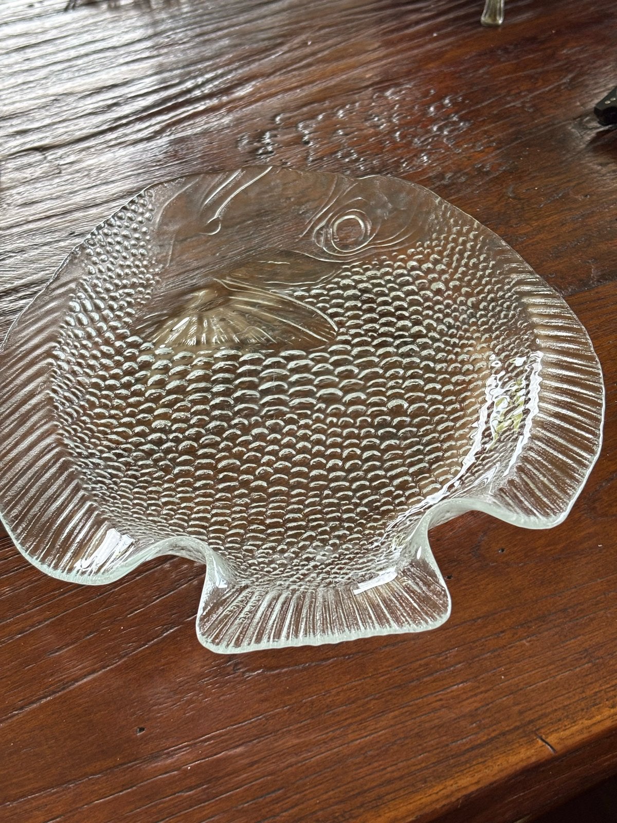 Decoratieve Visschotel van Glas - Uniek Design, Schaal, Ophalen of Verzenden, Overige vormen, Glas