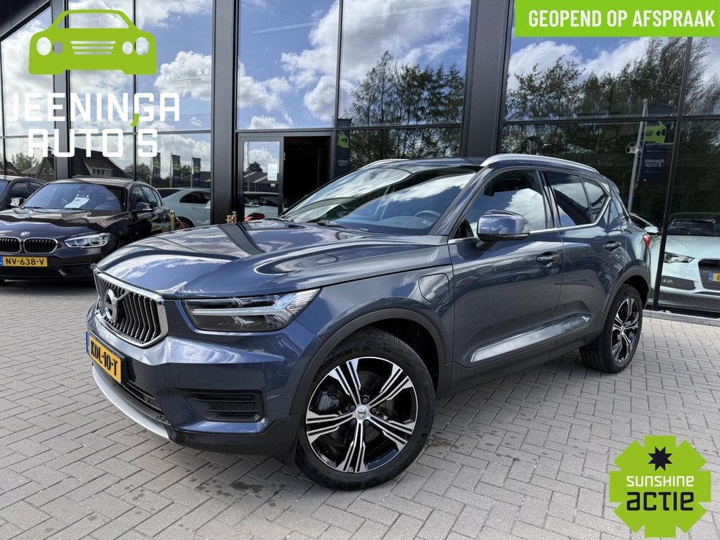 Volvo XC40 T4 PlugInHybride Inscription|Camera|Stuur en-Stoe, Auto's, Zwart, Bedrijf, Hybride Elektrisch/Benzine, SUV of Terreinwagen