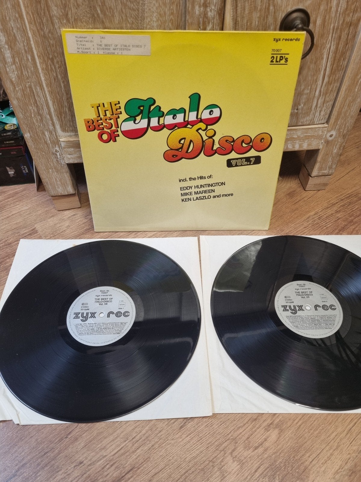 lp's The Best Of Italo-Disco Vol. 7, Cd's en Dvd's, Vinyl | Dance en House, Ophalen of Verzenden, Zo goed als nieuw, Overige formaten