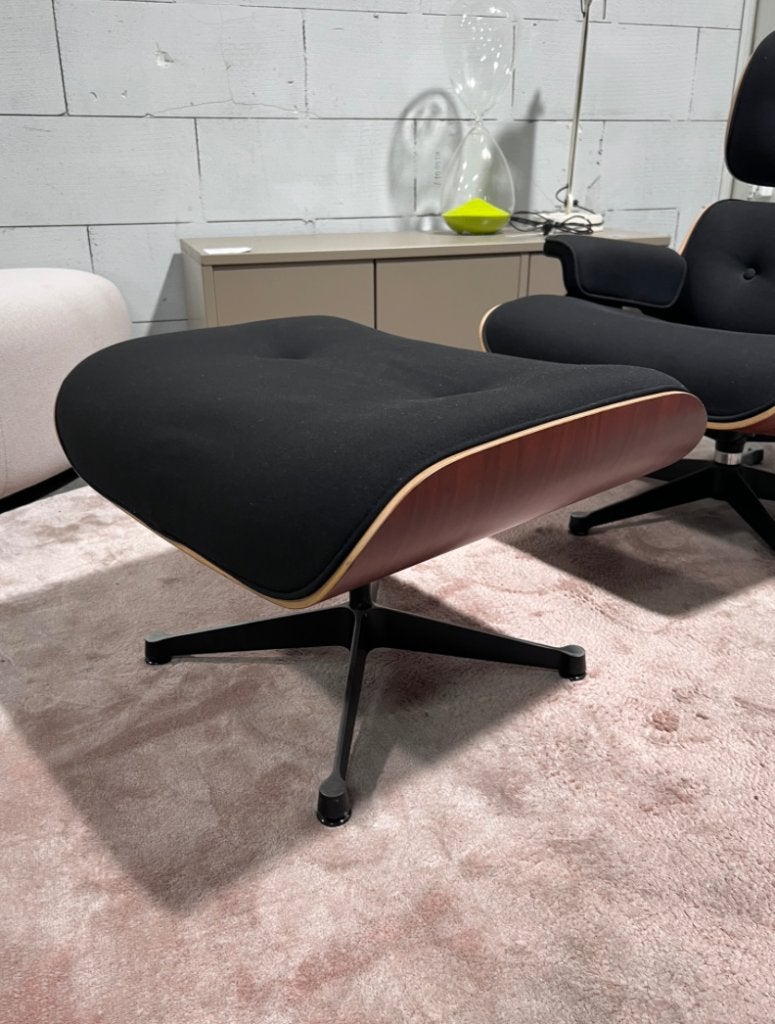 Vitra Lounge Chair +Ottoman Limited Edition 2016 Black Twill, Vitra, Nieuw, Ophalen of Verzenden, Vitra