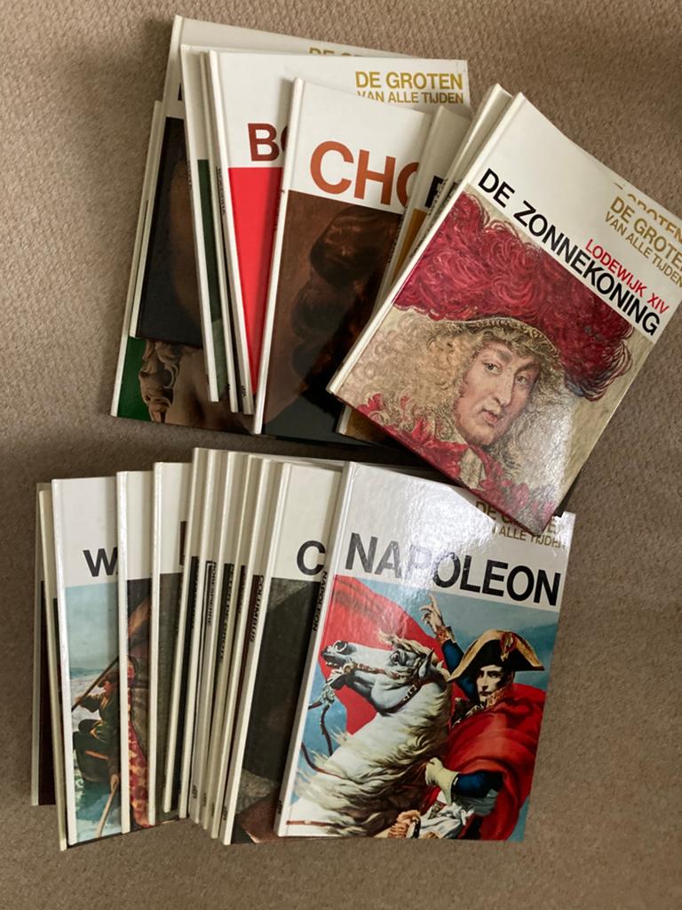 De groten van alle tijden, 23 nieuwe delen, jaren '70, geb., Ophalen of Verzenden, 20e eeuw of later, Nieuw
