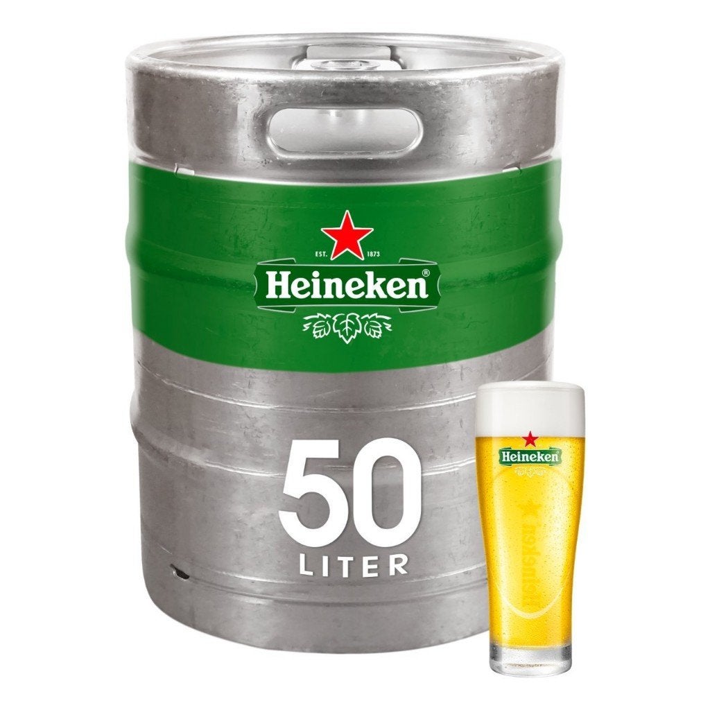 TE KOOP: Heineken bierfusten 50L, Ophalen, Nieuw, Overige typen, Heineken