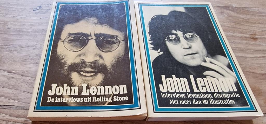 John Lennon Boeken: Interviews & Levensloop (2 stuks), Boeken, Ophalen of Verzenden, Gelezen, Artiest, John Lennon