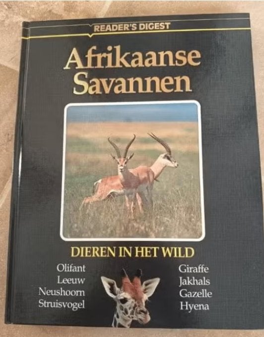 Afrikaanse Savannen - Reader's Digest, Boeken, Reader's Digest, Ophalen of Verzenden, Zo goed als nieuw, Natuur algemeen