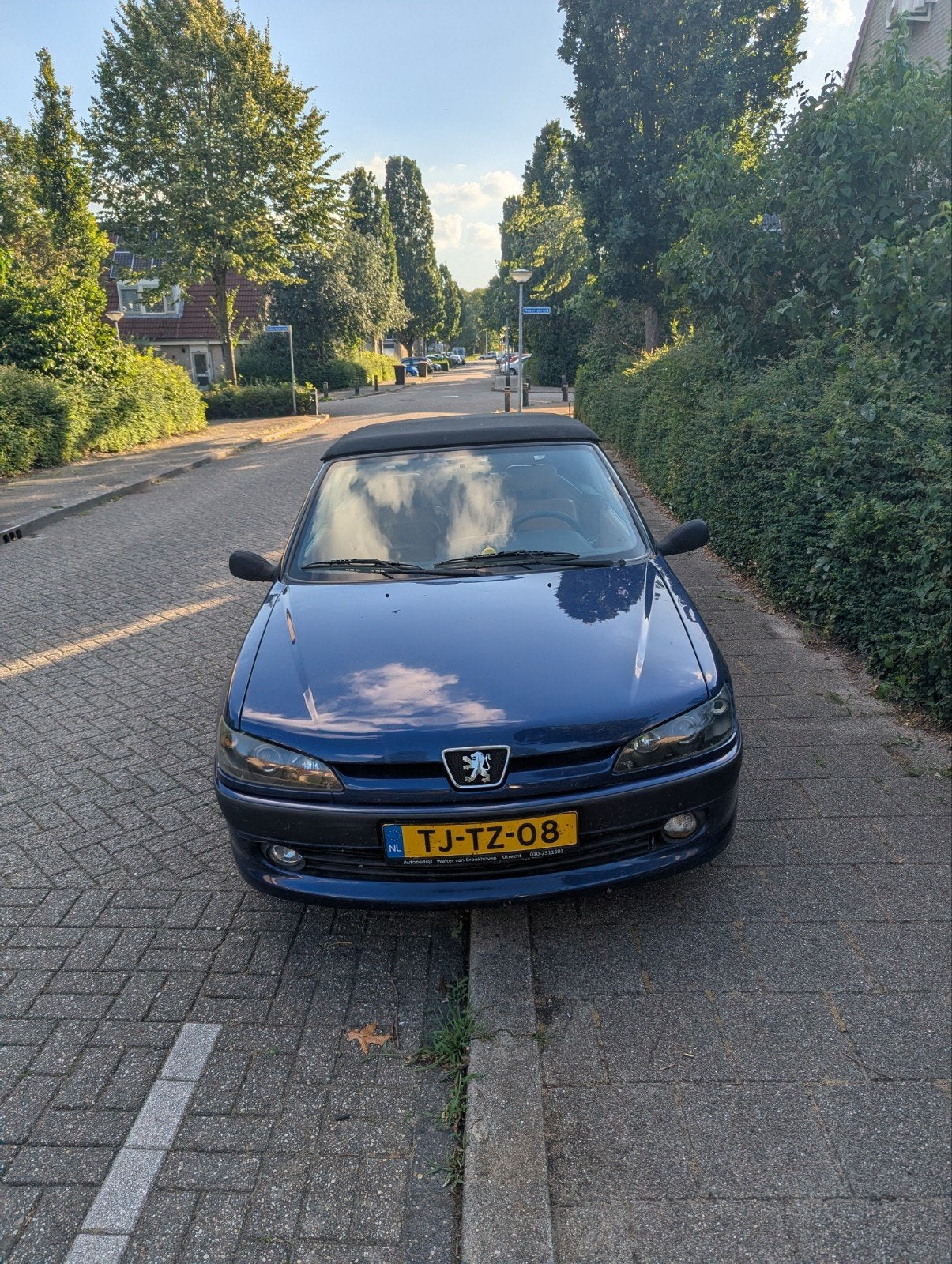 Peugeot 306 1.8 Cabriolet 16V 1998 met hardtop, Auto's, Peugeot, Voorwielaandrijving, 1225 kg, 4 cilinders, Cabriolet