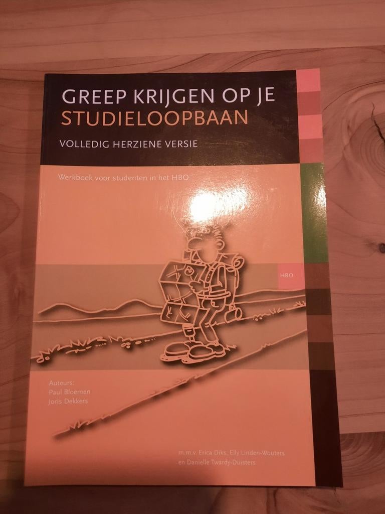 Joris Dekkers - Greep krijgen op je studieloopbaan, Ophalen of Verzenden, Zo goed als nieuw, Joris Dekkers; Paul Bloemen, Nederlands