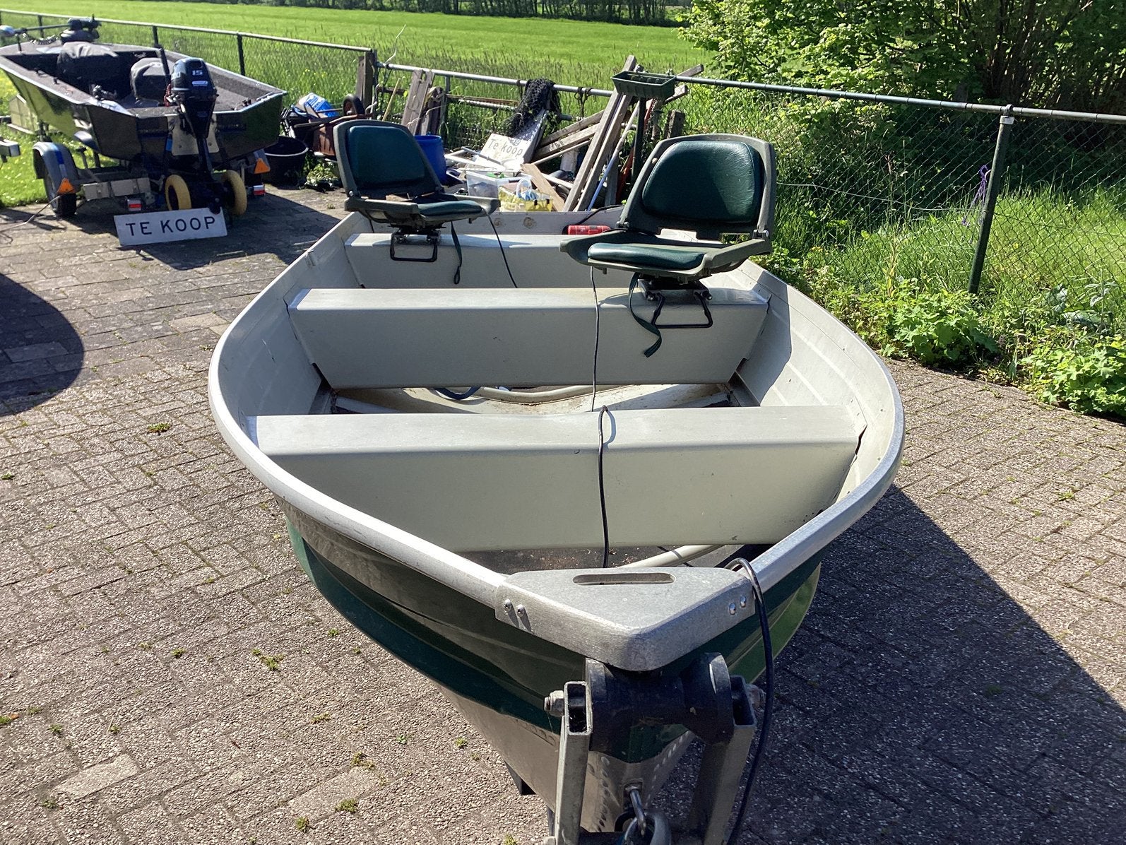 QuickSilver 410+ diversen gewijzigd 27juni, Ophalen, Zo goed als nieuw, Quicksilver, Aluminium