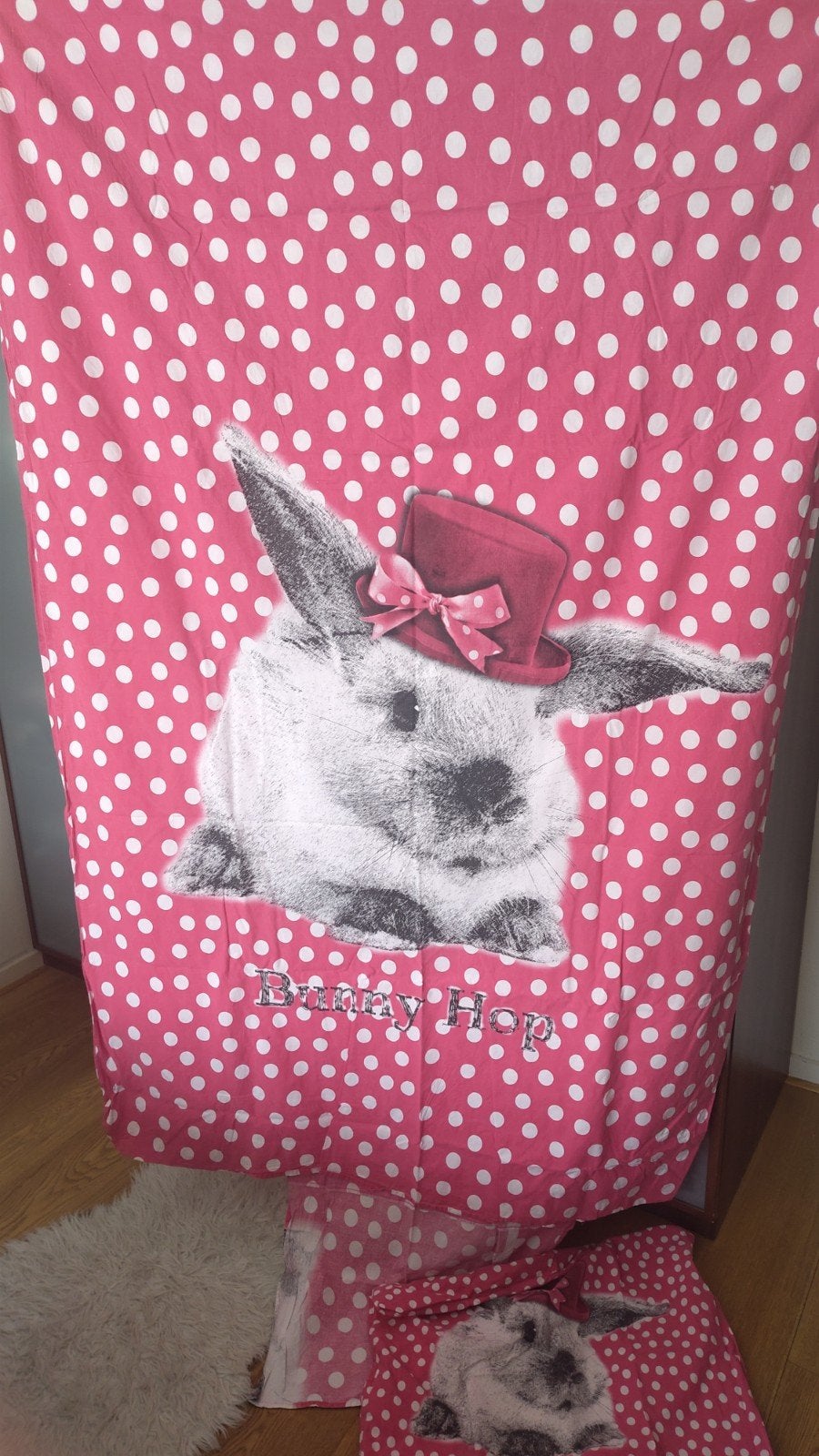 Dekbedovertrek Bunny Hop Eenpersoons, Ophalen, Eenpersoons, Dekbedovertrek, Inclusief kussenslopen