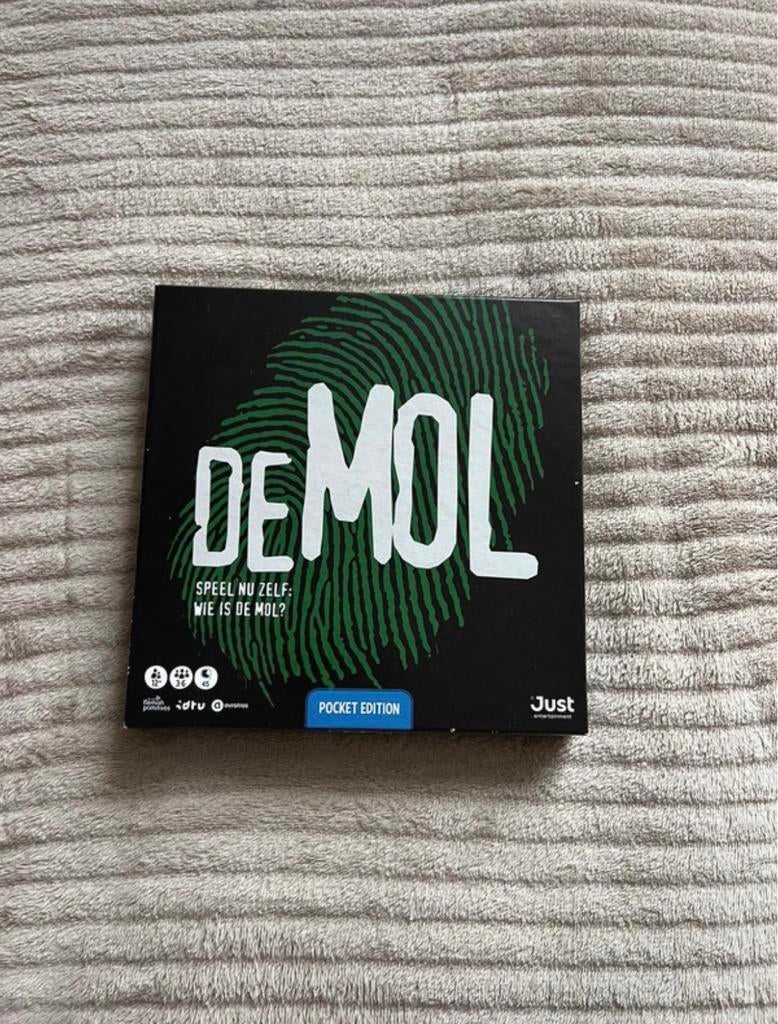De Mol Pocket Edition - Spel, Vijf spelers of meer, Ophalen of Verzenden, Nieuw, Reisspel