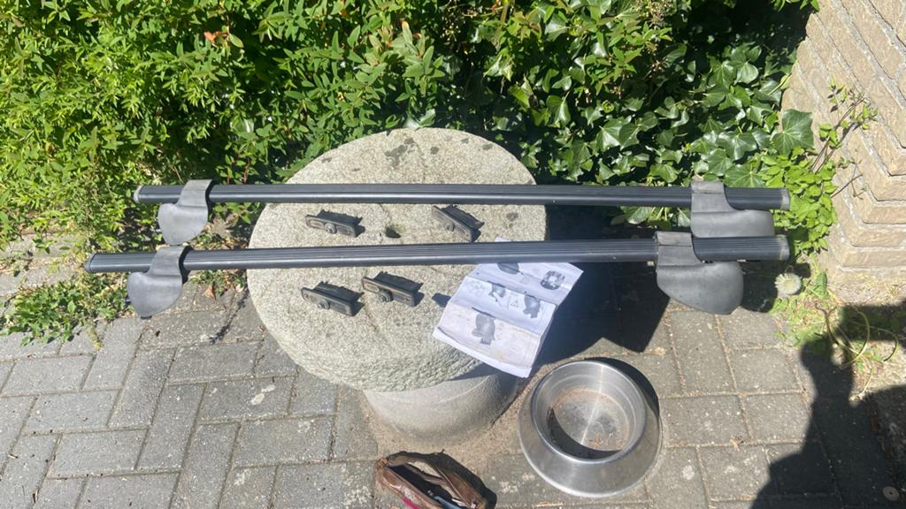 Dakdragers universeel - vaste bevestigingspunten, Auto diversen, Dakdragers, Gebruikt, Ophalen