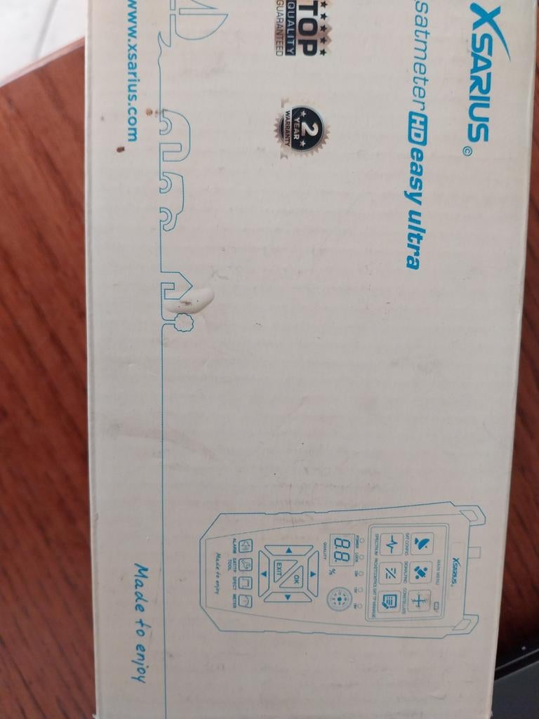 X sarius satmeter, Computers en Software, Netwerk switches, Ophalen of Verzenden, Zo goed als nieuw