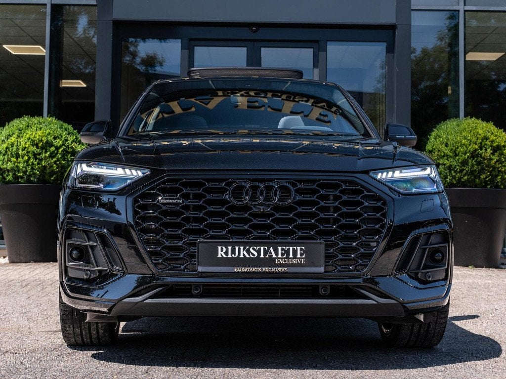 Audi Q5 Sportback 55 TFSI e S-Line Competition|PANO|RS SEATS, Auto's, Audi, Automaat, Gebruikt, 4 cilinders, Automatische klimaatregeling