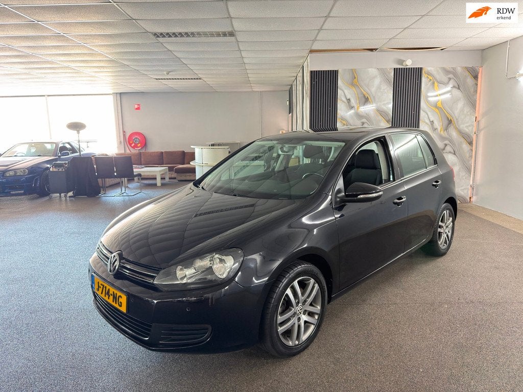 Volkswagen Golf 1.4 TSI Trendline Apk Nieuw,Clima,Cruise,Car, Euro 5, Stof, Gebruikt, Zwart