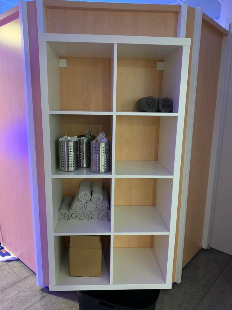 IKEA wandmeubel (wit), Huis en Inrichting, Kasten | Wandmeubels, Ophalen, Gebruikt, Minder dan 150 cm, Minder dan 100 cm