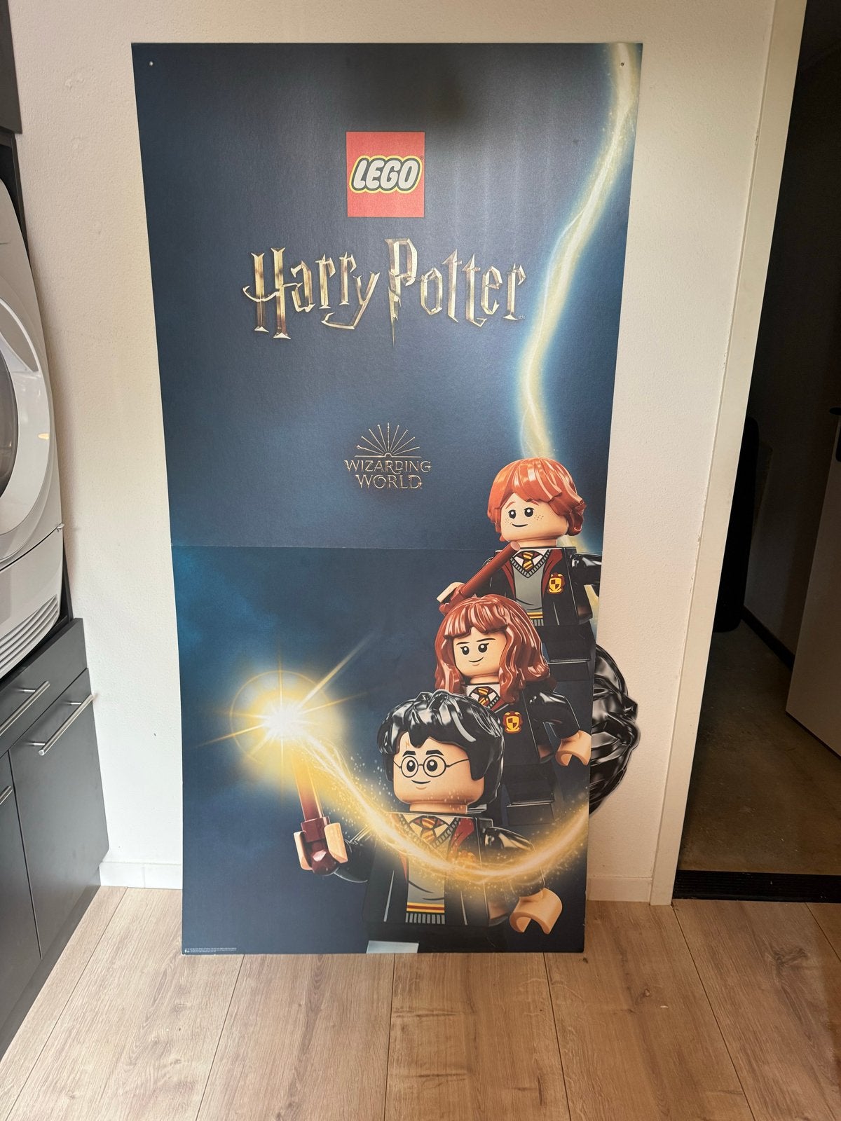 Grote LEGO Harry Potter Kartonnen Display, Verzamelen, Ophalen, Rechthoekig Staand, Deurposter of groter, Zo goed als nieuw