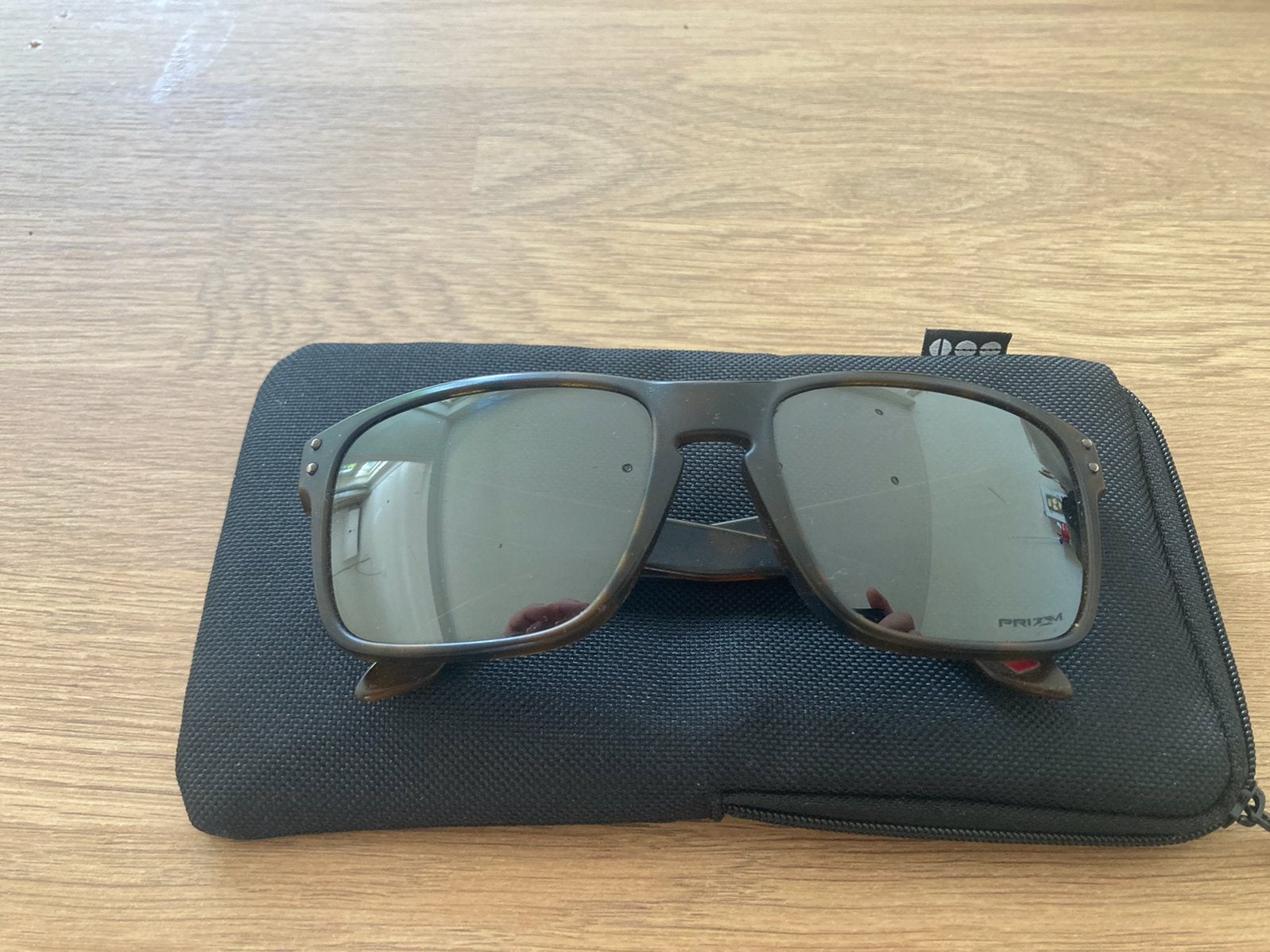 Oakley Holbrook prizm bruin + case, Sieraden, Tassen en Uiterlijk, Ophalen, Zo goed als nieuw, Bruin, Oakley