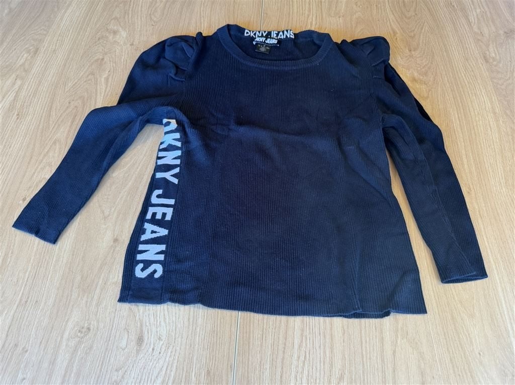 DKNY Jeans Jumper - Maat XL, Kleding | Dames, Ophalen of Verzenden, Zo goed als nieuw, Maat 46/48 (XL) of groter, Blauw