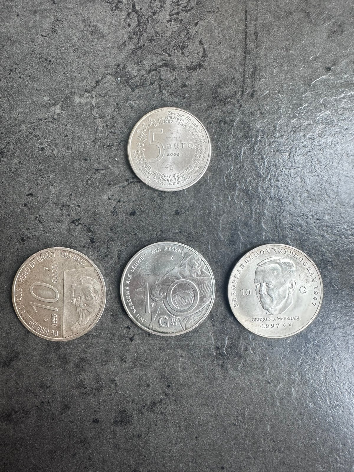 Lot Zilveren Munten, Postzegels en Munten, Ophalen, Setje, Koningin Beatrix, Zilver