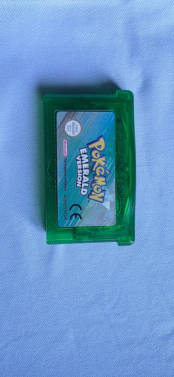 Orginele Pokémon Emerald Version Game Boy Advance, Gebruikt, 1 speler, Ophalen of Verzenden, Role Playing Game (Rpg)