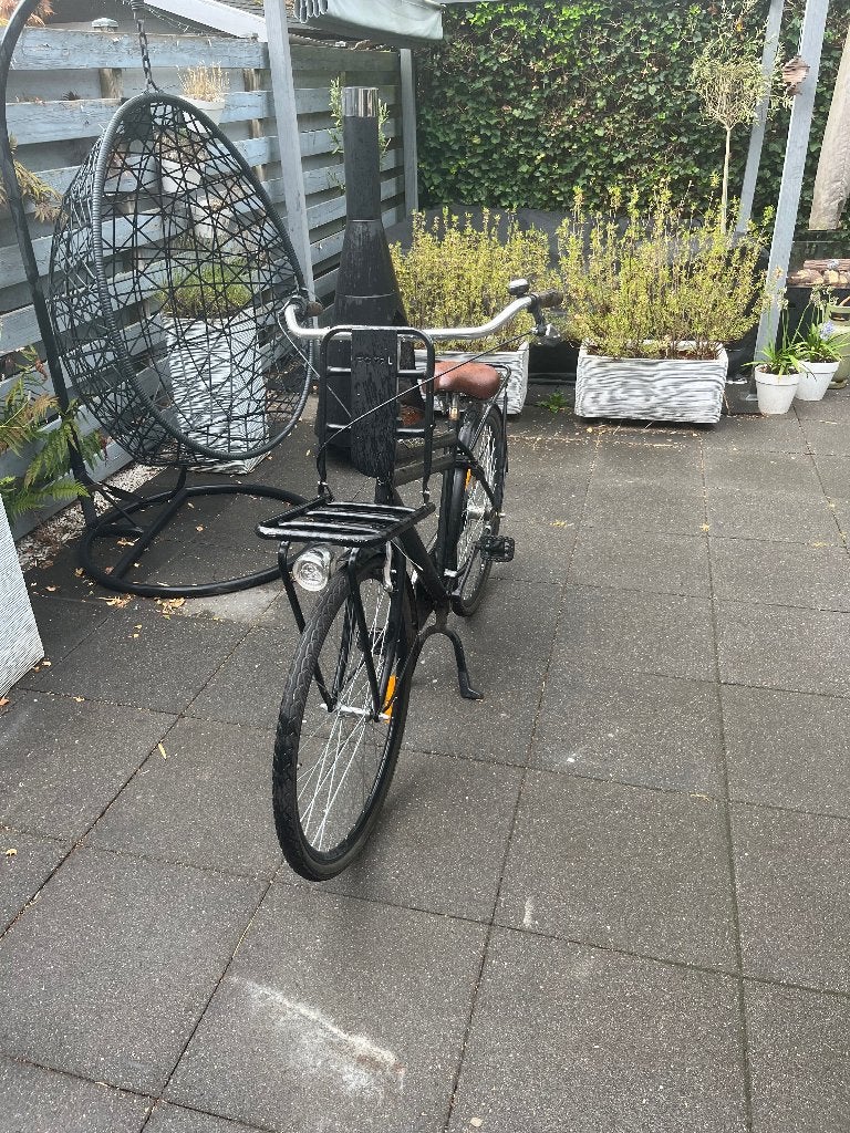 Transport fiets heren, Fietsen en Brommers, Fietsen | Heren | Herenfietsen, Terugtraprem, Gebruikt, Versnellingen, 49 tot 53 cm