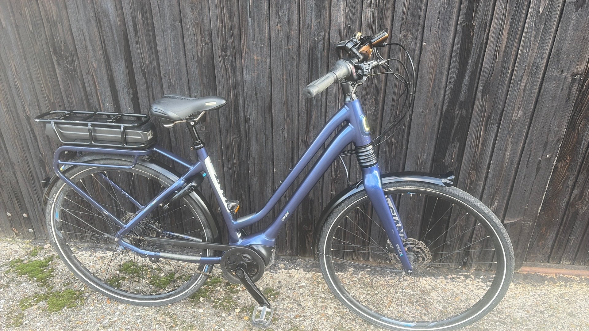 Mooie, goede sportieve giant e-bike met middenmoter, Lelystad, Giant, Zo goed als nieuw, Onbekend