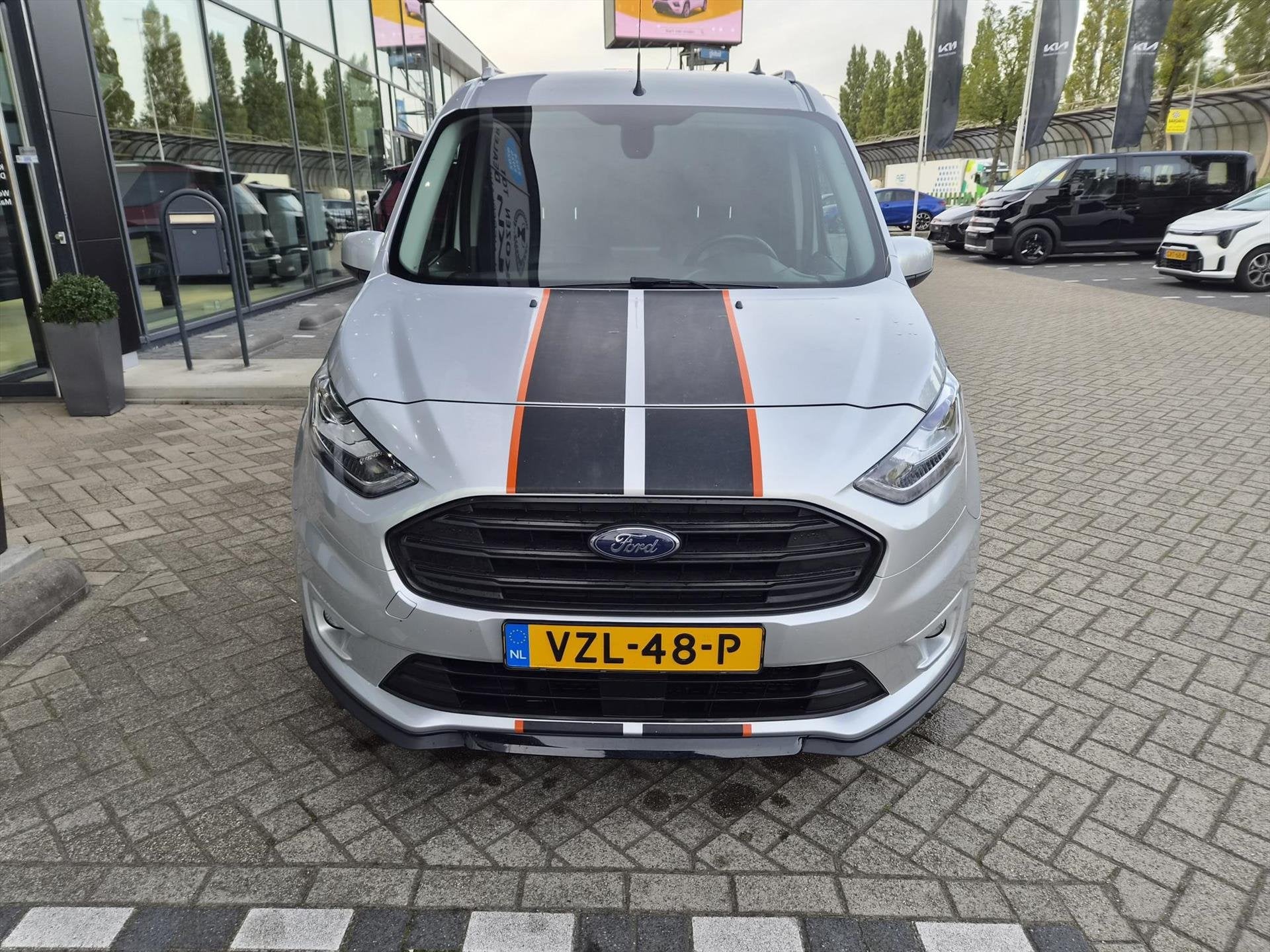 Ford Transit Connect L2 1.5 EcoBlue 100pk Automaat Sport Nav, Automaat, Gebruikt, 4 cilinders, Leder en Stof