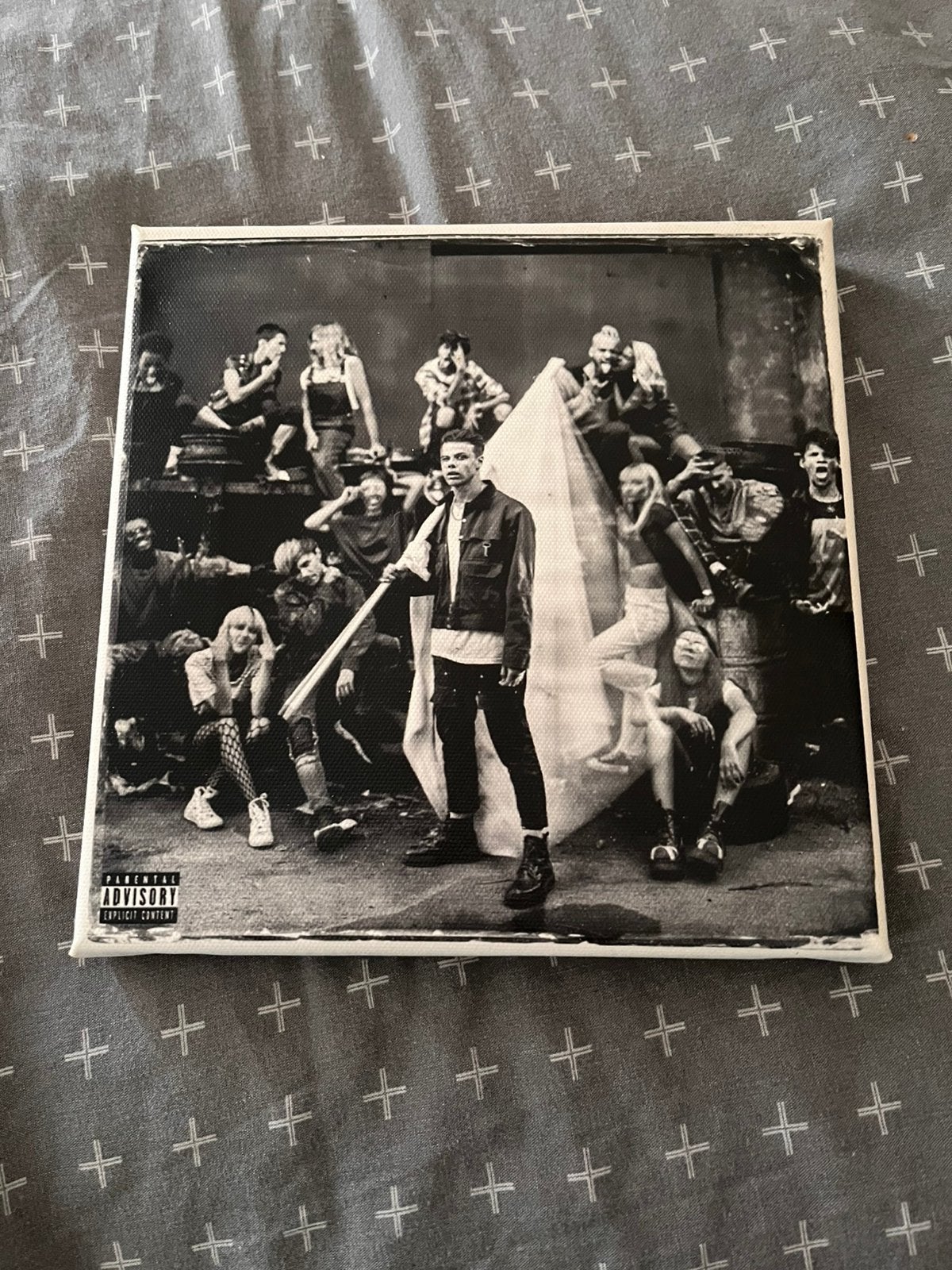 YUNGBLUD - Hope For The Underrated Youth Canvas, Ophalen of Verzenden, 1980 tot heden, Zo goed als nieuw, Overige onderwerpen
