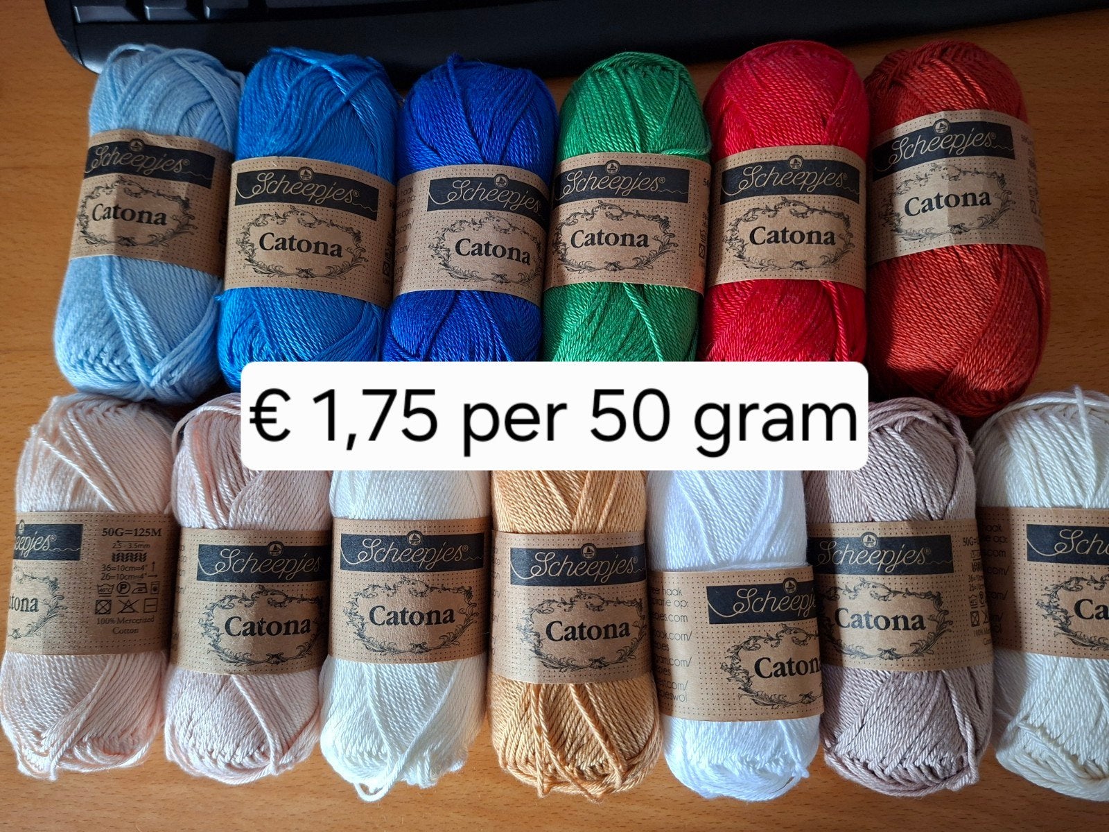 Haakkatoen catania en catona, Scheepjes en Schachenmayr, Nieuw, Ophalen of Verzenden, X