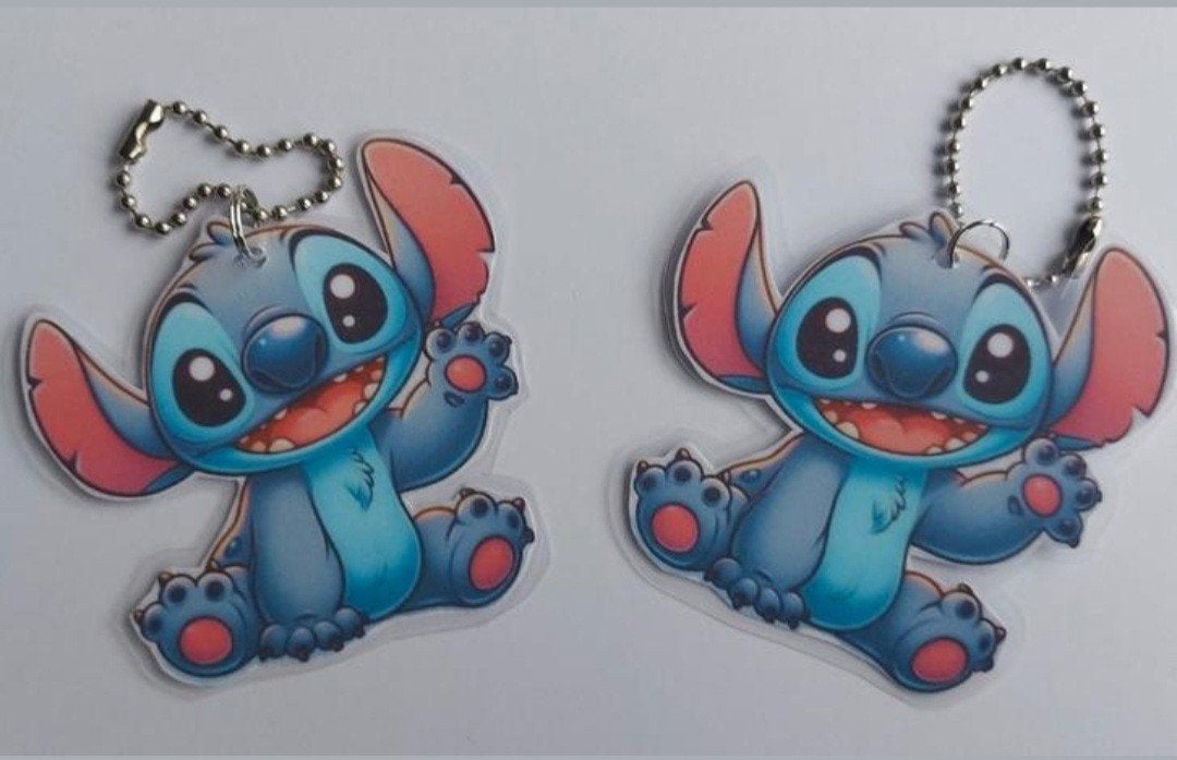 Stitch traktatie sleutelhanger, Hobby en Vrije tijd, Feestartikelen, Ophalen of Verzenden, Nieuw, Feestartikel, Verjaardag