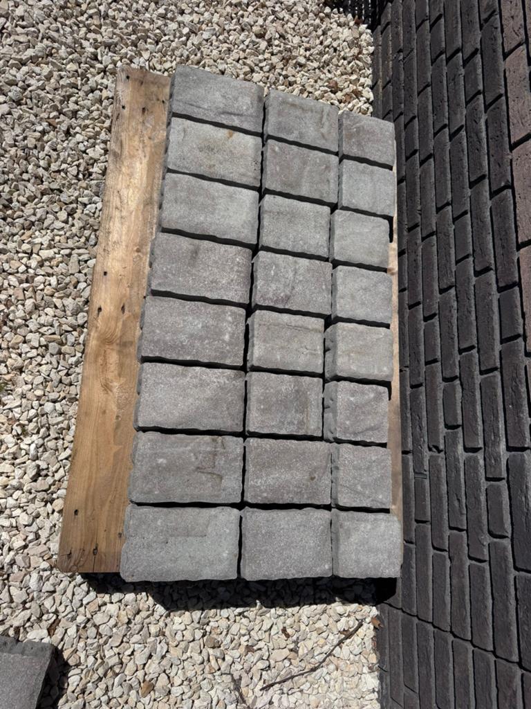 Kasseien lineair | Kasseistenen GeoSteen grijs, Ophalen, Klinkers, Nieuw, Minder dan 5 m²