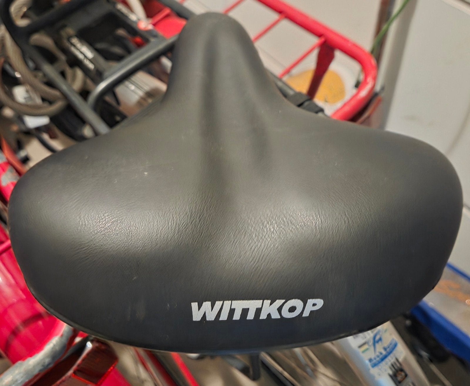 Wittkop gel zadel met pen, Ophalen, Zo goed als nieuw, Zadel