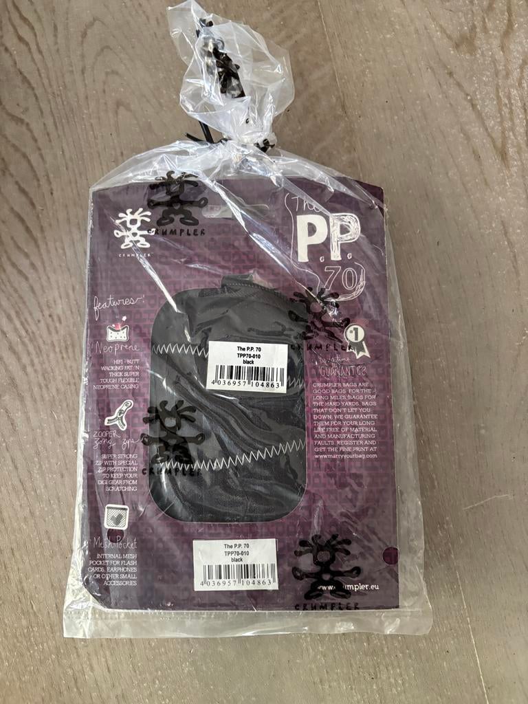 Crumpler The P.P. 70  pouch - neopreen cameratasje - evt 2x, Ophalen of Verzenden, Nieuw, Overige typen, Crumpler