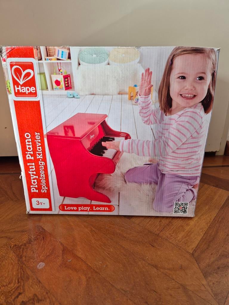 Kinder piano van het merk Hape, Ophalen of Verzenden, Zo goed als nieuw, Overige typen