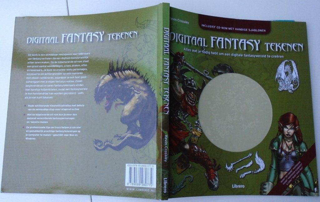 FANTASY TEKENEN 9789089980779, Ophalen of Verzenden, Zo goed als nieuw, Tekenen en Schilderen