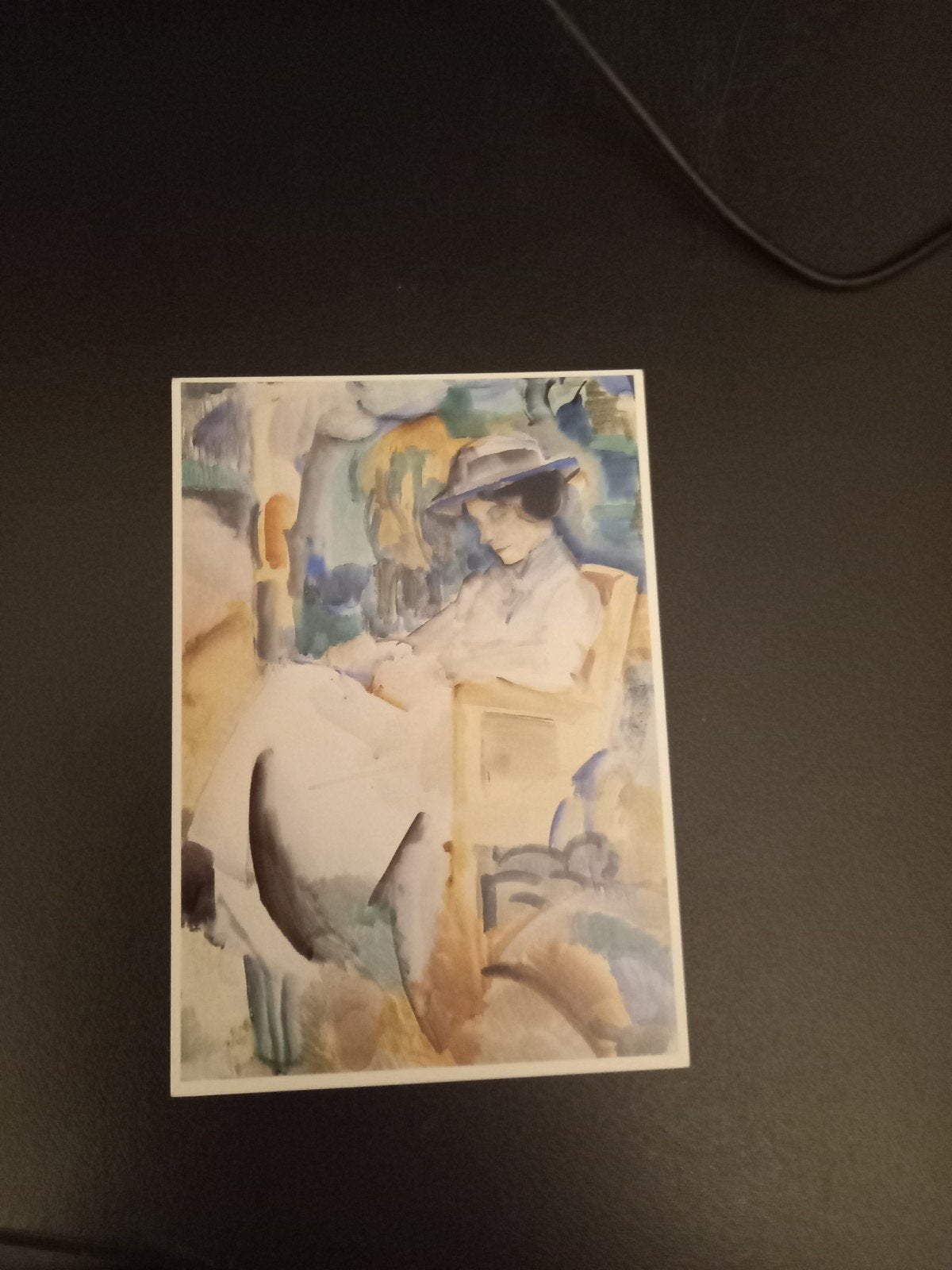 kunstkaart  Piet Wiegman gelopen, Verzenden, 1920 tot 1940, Gelopen, Sterren en Beroemdheden