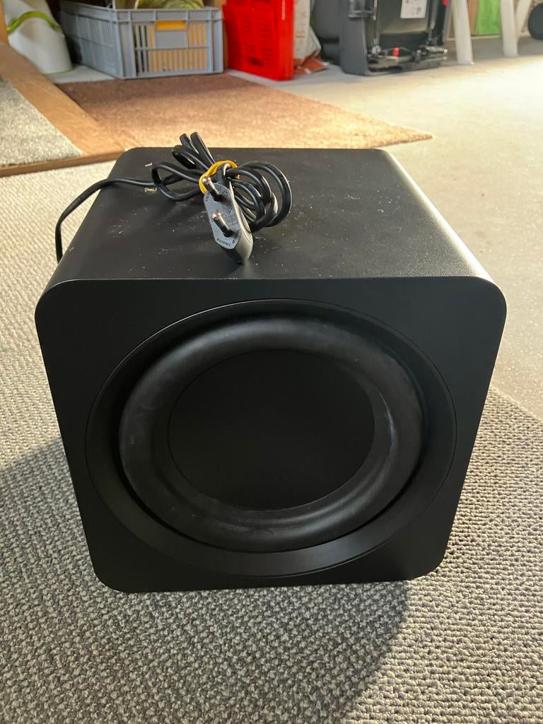 Samsung PS-WS80D Subwoofer - Krachtige Baservaring, Subwoofer, Zo goed als nieuw, Minder dan 60 watt, Ophalen