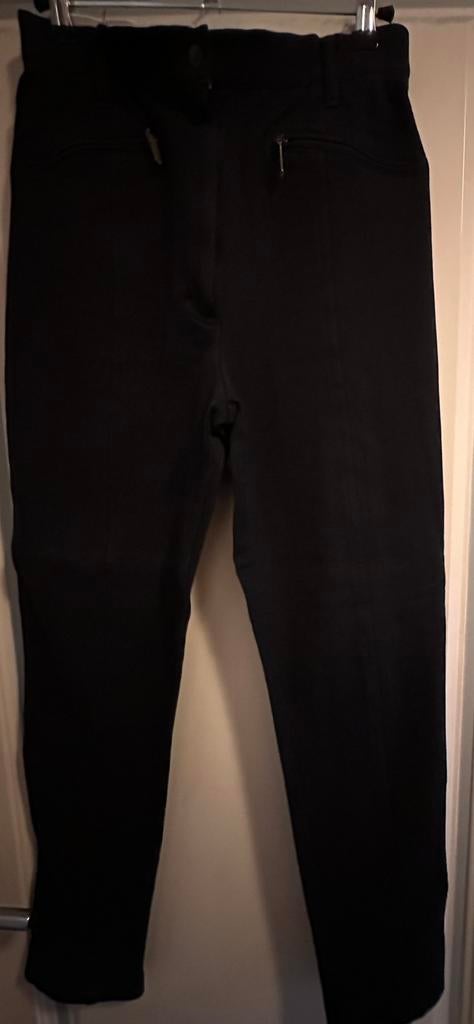 Mooie stretch broek dikke katoen van Vanilia, maat 38, Kleding | Dames, Broeken en Pantalons, Maat 38/40 (M), Zwart, Ophalen of Verzenden