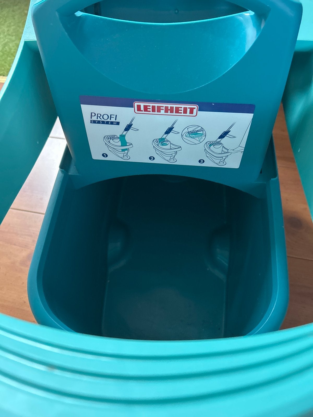 Leifheit Profi Systeem Dweilset zoner steel, Ophalen of Verzenden, Dweilemmer, -bak, of -wagen