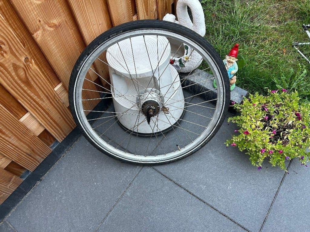 :Achterwiel 28 inch 7 NEXUS versnellingen rollerbrakes, Fietsen en Brommers, Fietsonderdelen, Wiel, Gebruikt, Ophalen of Verzenden