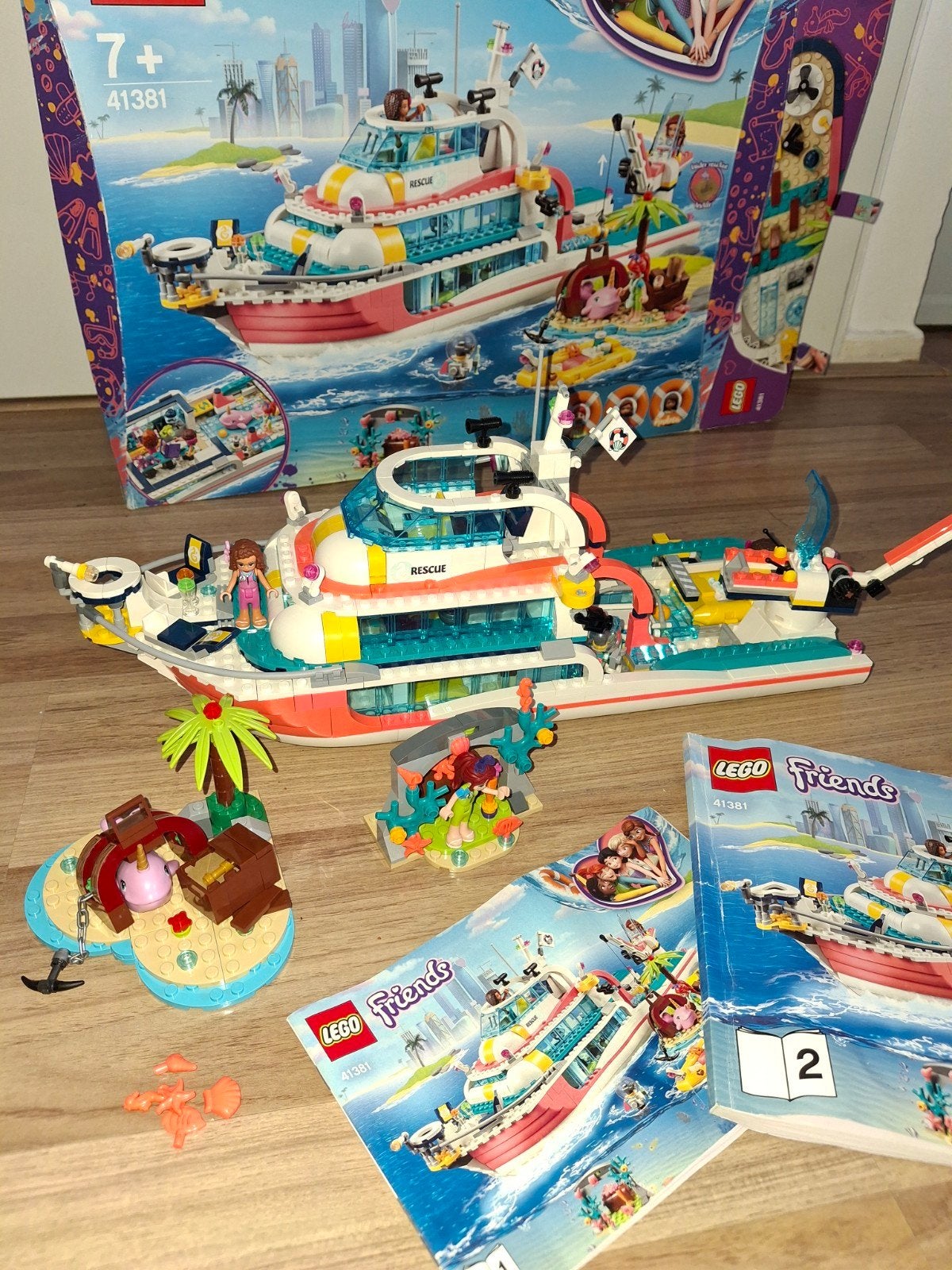 Lego Friends reddingsboot, Lego, Friends, Ophalen of Verzenden, Zo goed als nieuw