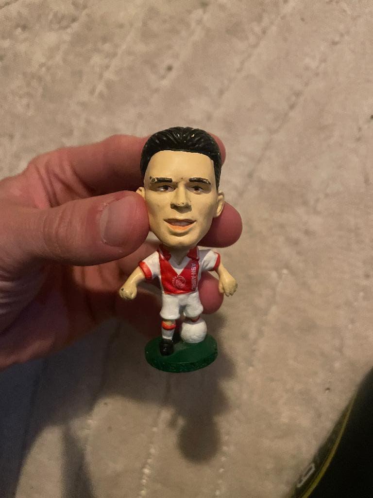 Overmars staatsloterij poppetje, Verzamelen, Ophalen of Verzenden, Zo goed als nieuw, Buitenlandse clubs, Beeldje of Poppetje