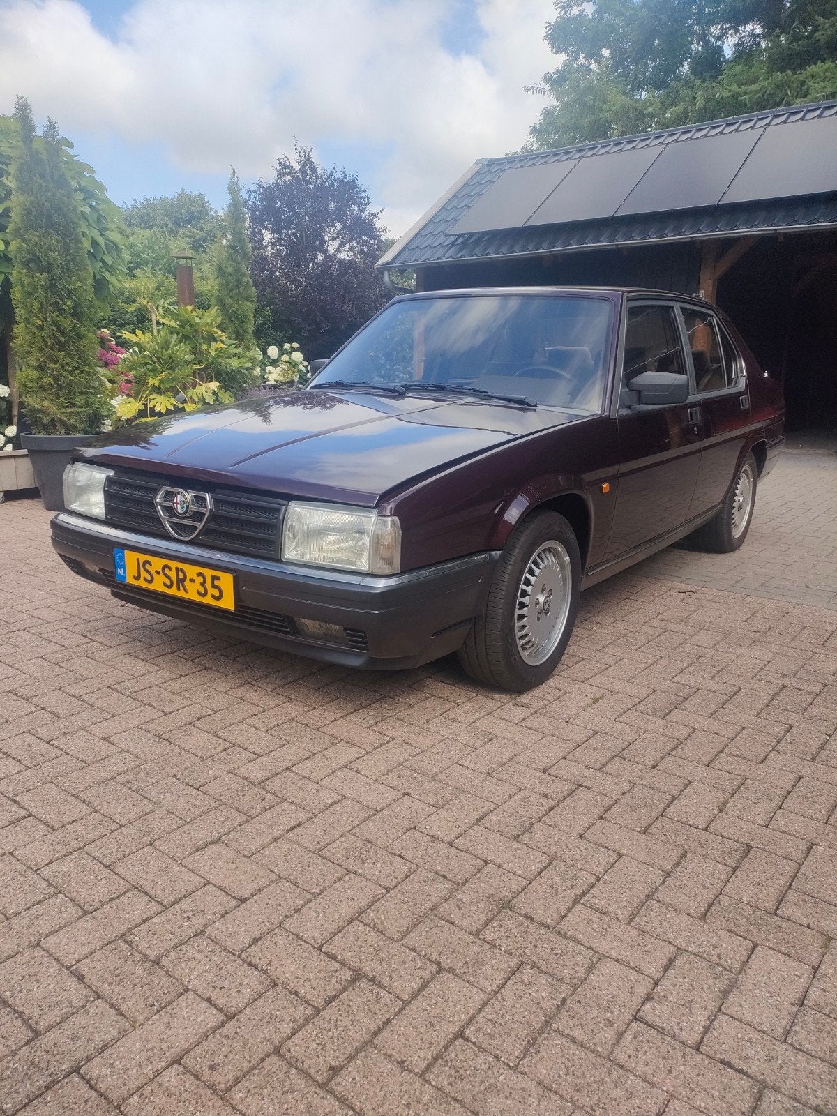 Alfa Romeo Alfa-90 2.5 Quadr 1987 Bruin, Auto's, Alfa Romeo, Particulier, Overige modellen, Elektrische ramen, Lichtmetalen velgen