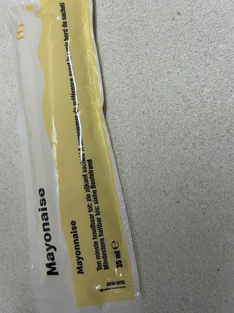 McDonald mayonaise 2026, Ophalen of Verzenden