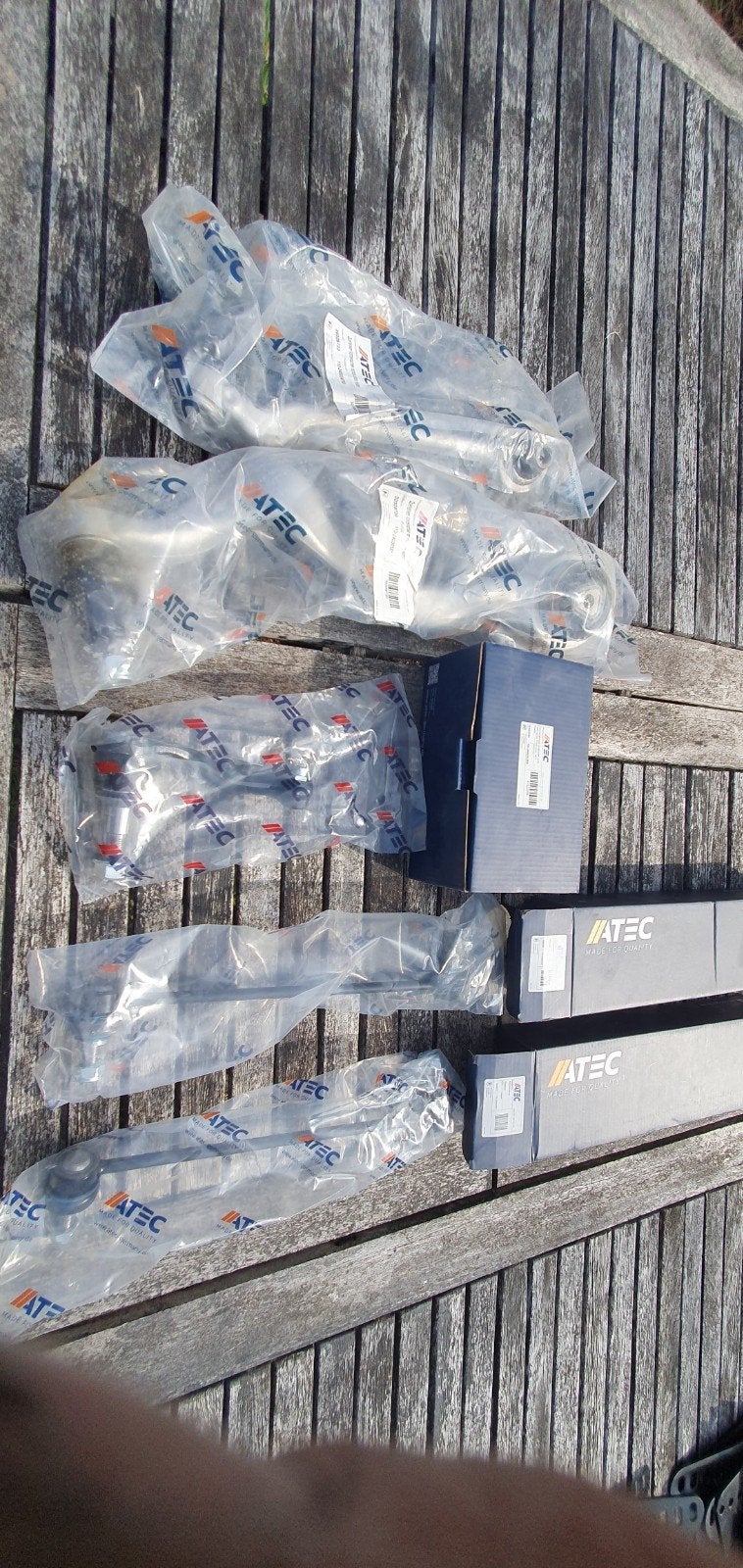 Draagarmen BMW E90 E92 E93 (zonder hoogte sensor), Ophalen of Verzenden, Gebruikt, BMW
