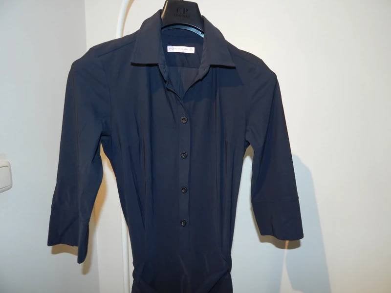 Studio Anneloes travel stretch broek pak jumpsuit knopen S, Studio Anneloes, Verzenden, Zwart, Zo goed als nieuw