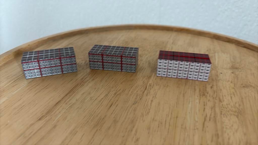 3 CONTAINERS, Ophalen of Verzenden, Zo goed als nieuw