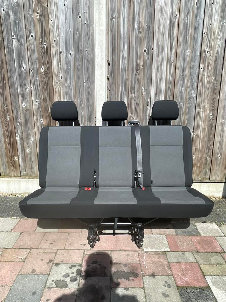 Vw Transporter T5 T6 Achterbank Bank 3-Zits Zitsbank, Auto-onderdelen, Interieur en Bekleding, Ophalen, Volkswagen