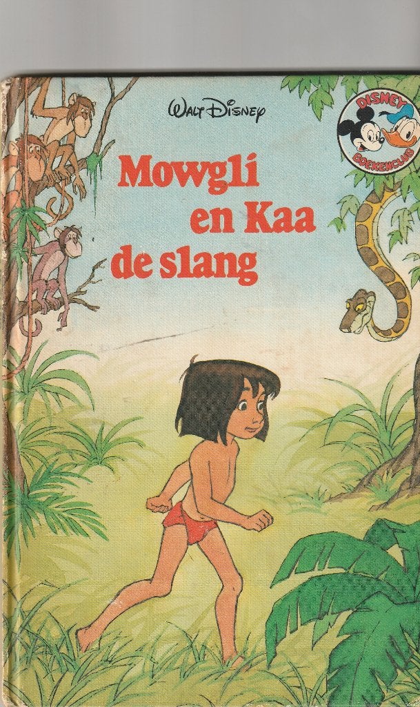Mowgli en de slang walt disney jaren 70 boekje, Ophalen of Verzenden, Gelezen, Fictie algemeen
