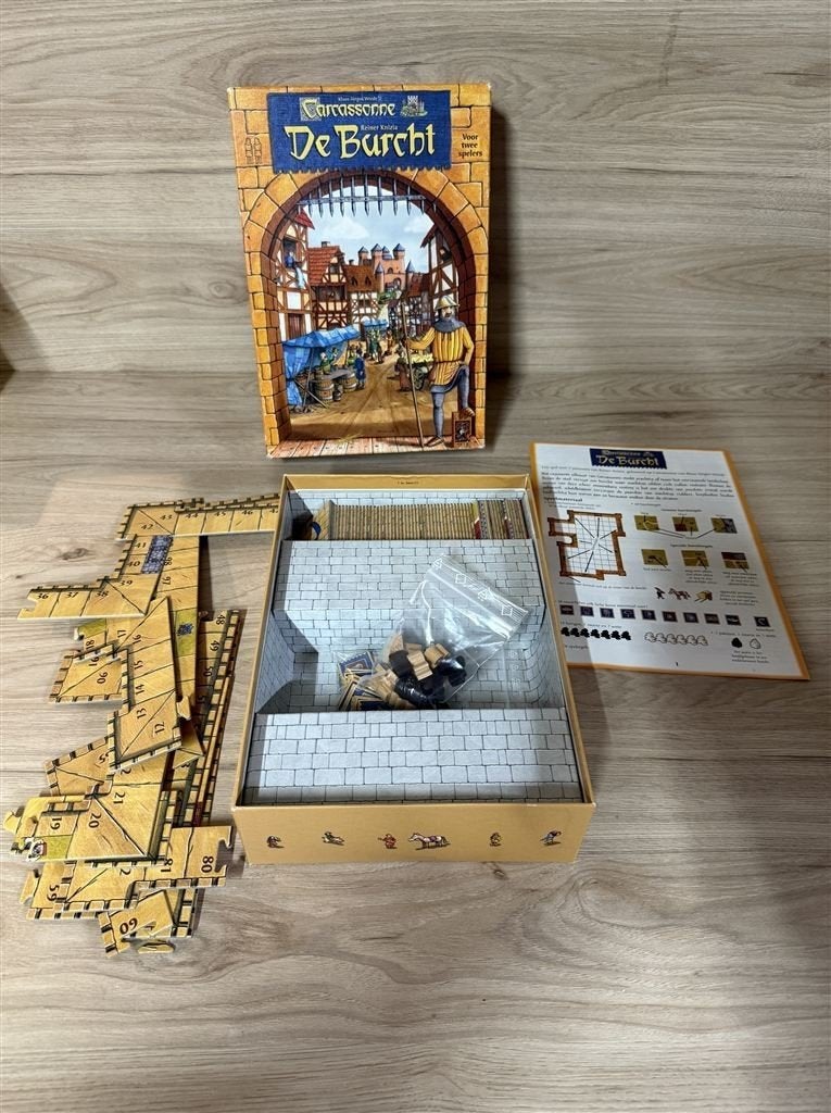 Carcassonne de Burcht - 999 games - s3247, Verzenden, Zo goed als nieuw