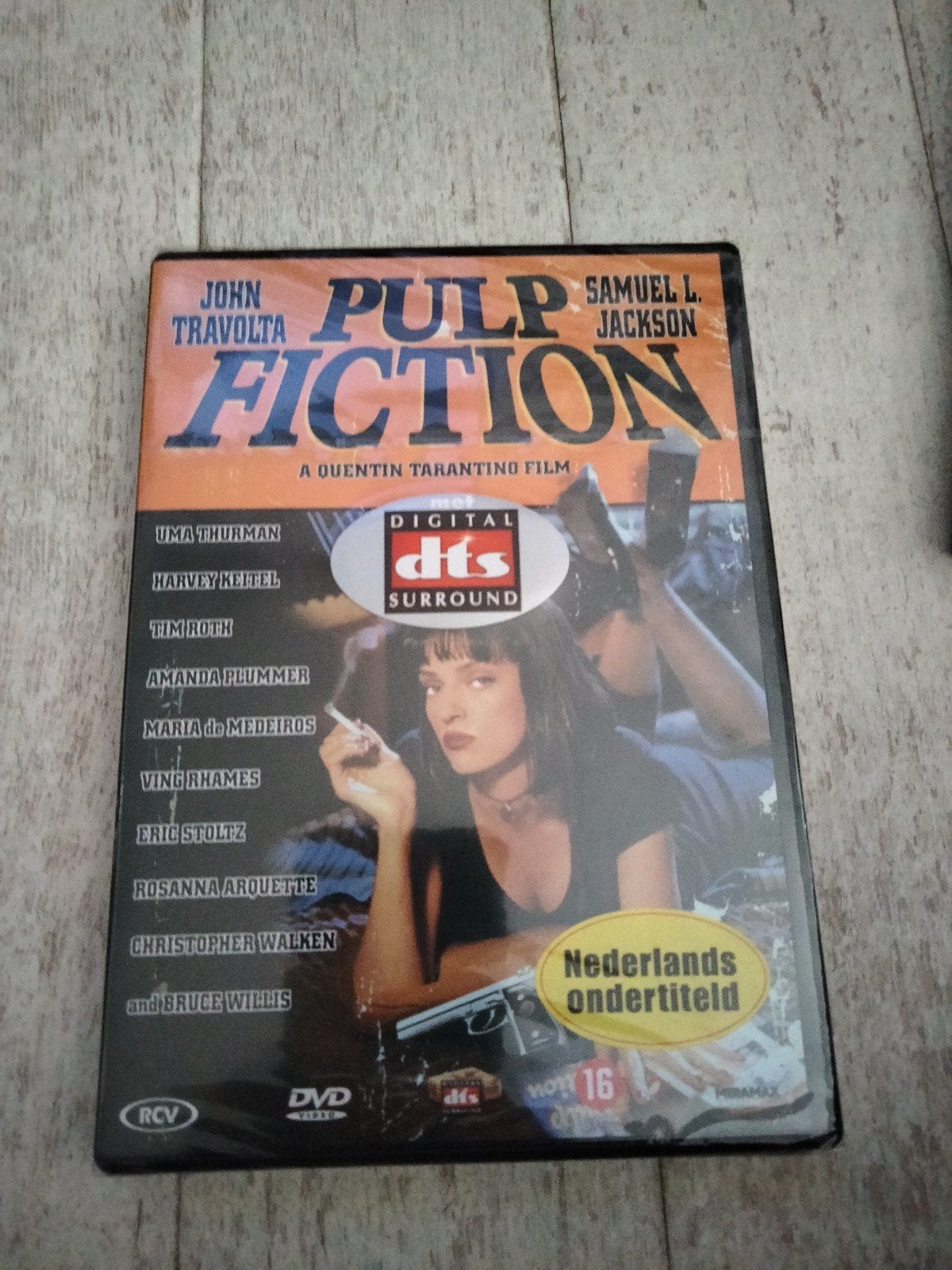 Pulp Fiction DVD - Nieuw in Seal, Vanaf 16 jaar, Ophalen of Verzenden, Nieuw in verpakking, Maffia en Misdaad